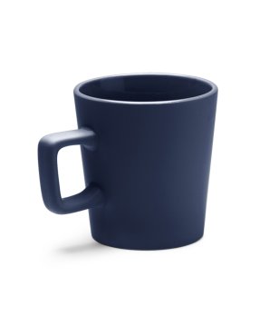 Керамична синя чаша с матово покритие GALVAN снимка