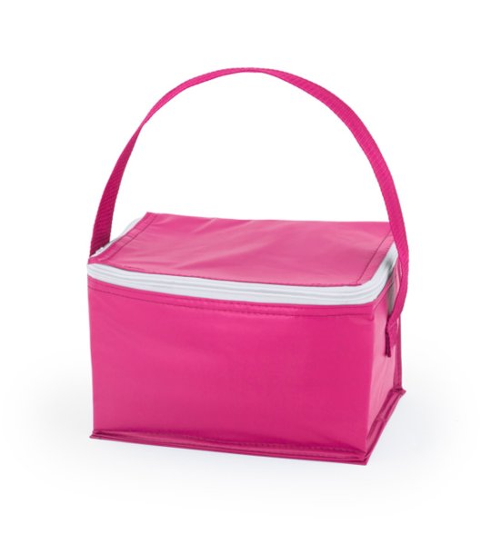 Малка цикламена хладилна чанта TIBU 3 л снимка