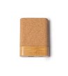 Външна батерия 5000 mAh KOBE от корк и бамбук-3 снимка