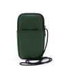 Тъмнозелена малка чанта за телефон SUIPER-0 снимка