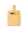 Дъска за рязане от бамбук с нож за сирена BRIE-1 снимка