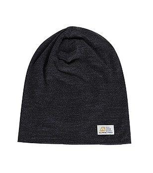 Unisex  черна шапка от мерино   BEDADE снимка