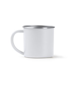 Чаша от рециклирана неръждаема стомана DUNAS в бяло снимка