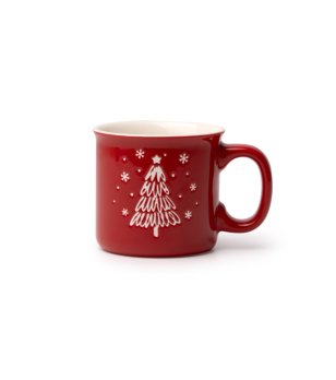 Червена керамична чаша CALGARY 280 мл снимка