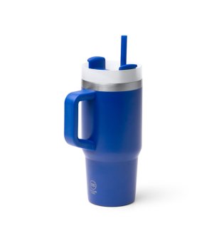 Чаша от неръждаема стомана GOTEX в синьо 400 мл снимка