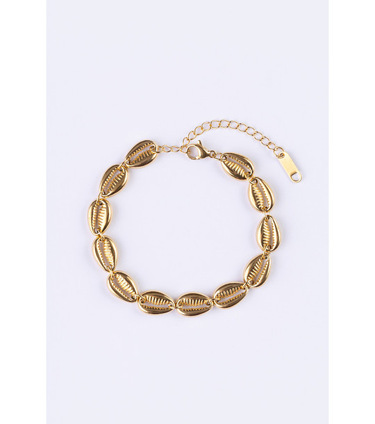 Дамски гривна със златно покртиие снимка