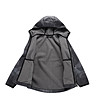 Детско softshell яке в черно и сиво EZORO-2 снимка