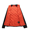 Мъжко яке в черно и оранжево JORW с DWR и CoolDry -3 снимка