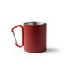 Червена чаша от рециклирана неръждаема стомана NASIK 300 мл-0 снимка