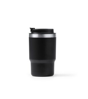 Термочаша от рециклирана неръждаема стомана VENTURI в черно 560 мл снимка