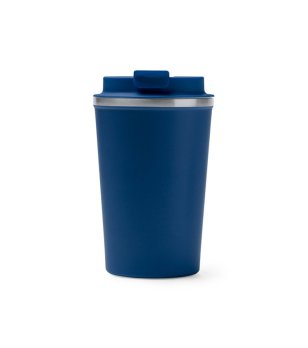 Термочаша с двойни стени в тъмносиньо Okele 450 мл снимка