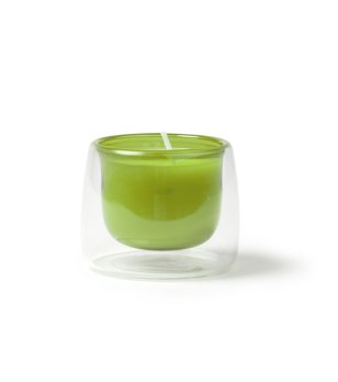 Ароматна свещ в зелено FLORA снимка