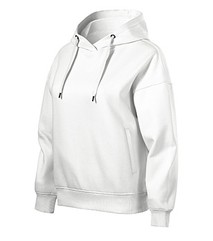 Бял дамски памучен суитшърт Kirra снимка