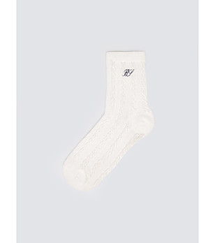 Бели дамски чорапи Brajda снимка