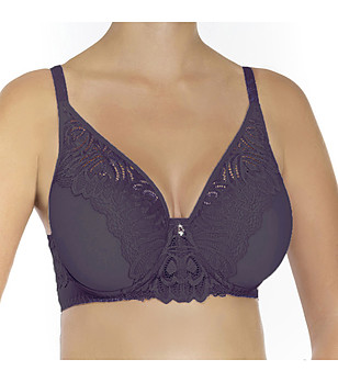 Сутиен в тъмнолилаво с дантела Elizabeth снимка