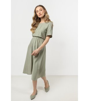 Рокля в зелен нюанс Irma снимка