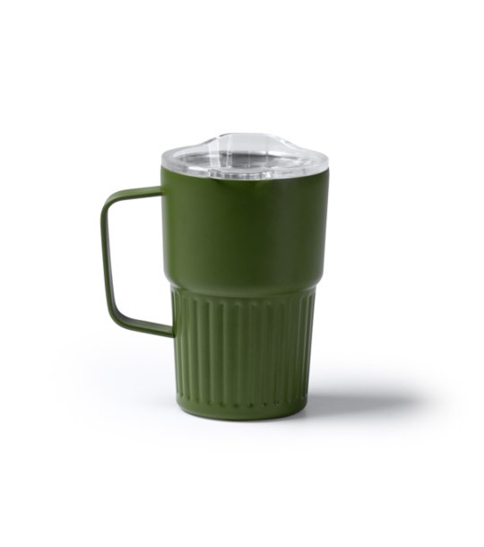 Тъмнозелена термочаша NUBEX 450 мл снимка