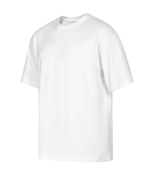 Унисекс памучна бяла тениска Zin снимка