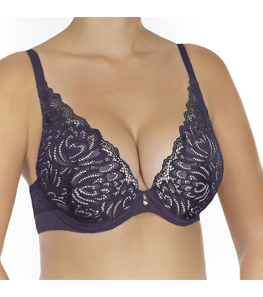 Сутиен с повдигащ ефект с дантелени чашки Elizabeth снимка