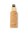 USB памет с калъф от естествен корк LEDES 16 GB-3 снимка
