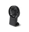 Ръчен вентилатор GIZA в черно-0 снимка