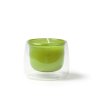 Ароматна свещ в зелено FLORA-0 снимка
