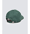 Унисекс памучна шапка в зелено Basilion-1 снимка