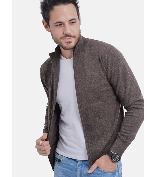 Тъмносива мъжка жилетка снимка