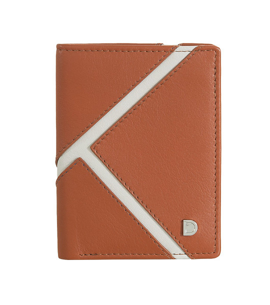 Мъжки портфейл от естествена кожа в кафяво Rodi снимка