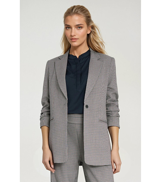 Дамско сако с пепит снимка