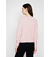 Розов дамски пуловер-4 снимка