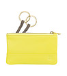 Аксесоар за ключове и монети Kimolos в жълто и сиво-2 снимка
