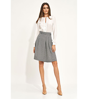 Пола на пепит в черно и бяло снимка