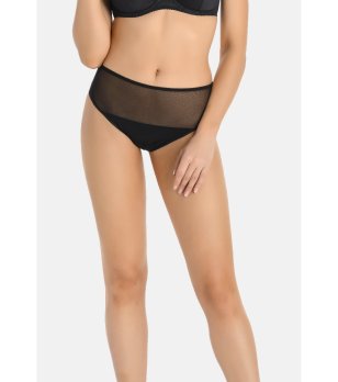 Черни бикини с висока талия Noemi снимка