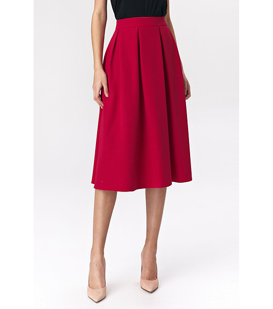 Миди пола в червен нюанс снимка