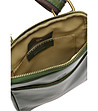 Зелена кожена crossbody чанта-4 снимка