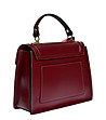Дамска чанта в цвят бургунд Vella-2 снимка
