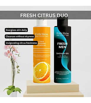 Комплект от два душ гела с пловоди аромати снимка