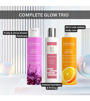 Комплект от два душ гел и лосион за тяло снимка