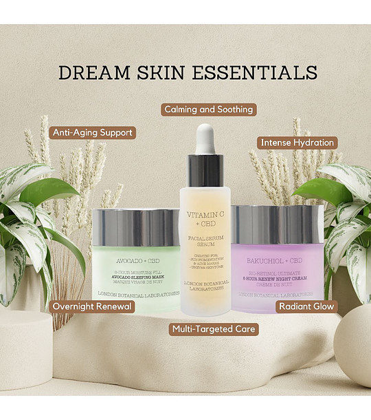 Комплект от дневен и нощен крем и серум за лице снимка