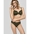 Сутиен в цвят тъмна маслина Crystalline-0 снимка