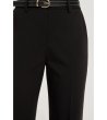 Черен дамски панталон-3 снимка