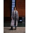 Дълго сиво дамско палто-0 снимка