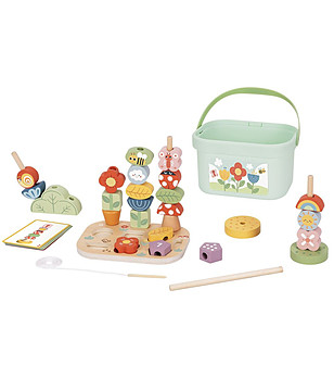 Игра за нанизване Градина снимка