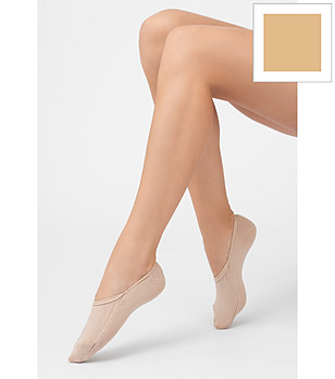 Телесни дамски чорапи EVELINA несвличащи се снимка