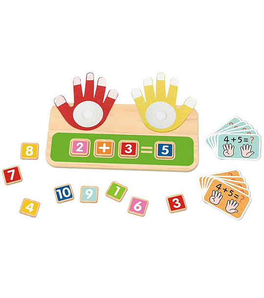 Образователна играчка за смятане с пръсти снимка