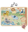 Дървен пъзел със звуци Животни-0 снимка
