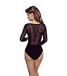 Черно боди с дантела GERTRUDA-2 снимка