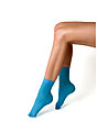 Дамски чорапи в цвят тюркоаз 40 DEN KATRIN матови-0 снимка