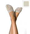 Сребрист дамски терлик RITA с антислип -0 снимка